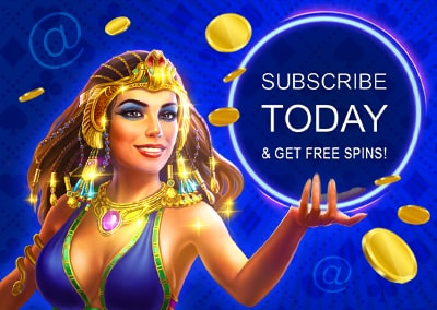 Subscribe to emails at GrandX Online Casino